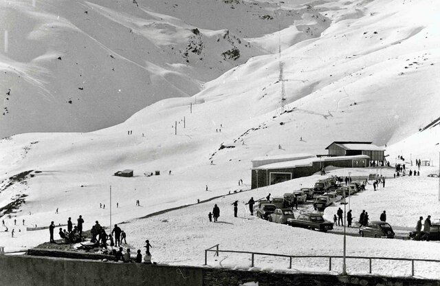 Construcción de la Estación de Esquí de Sierra Nevada