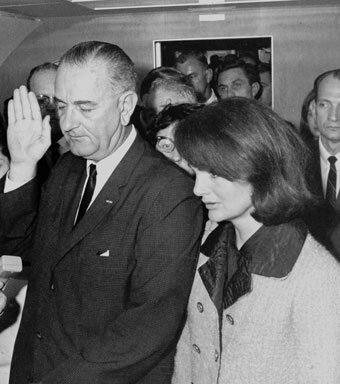 Lyndon B. Johnson transition to president