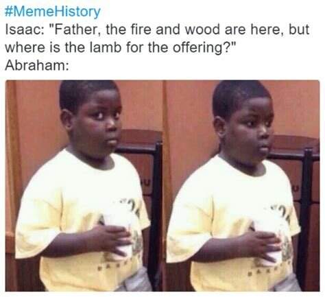 The sacrifice of Isaac