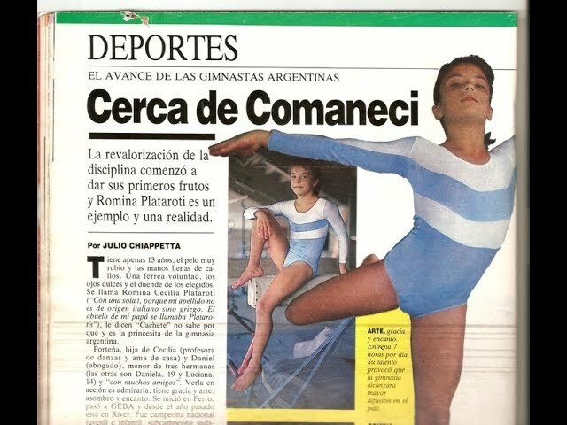 AVANCE DE LA GIMNASIA ARTISTICA EN ARGENTINA