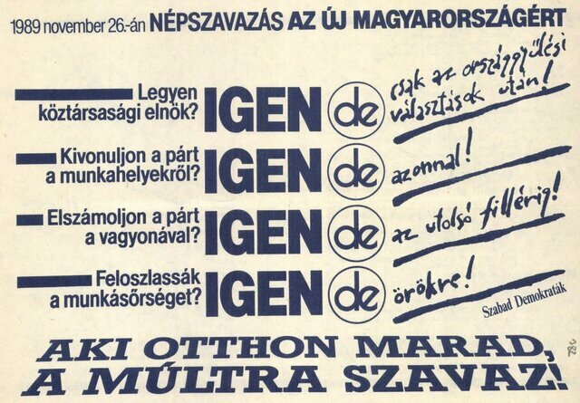 Négyigenes népszavazás