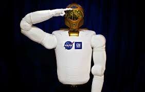 Robot humanoide como astronauta