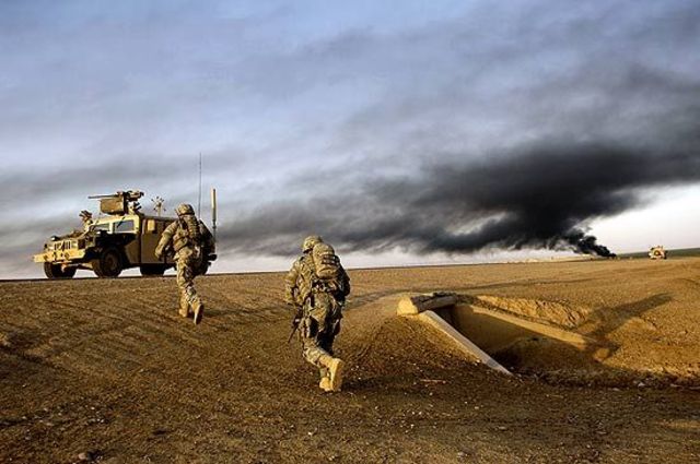 The Begining Of The Iraq Invation