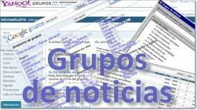 aparición de grupos de noticias