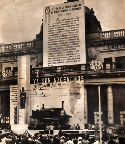 Nacionalizacion del Ferrocarril en Argentina