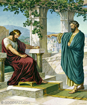 Nathan Rebukes David
