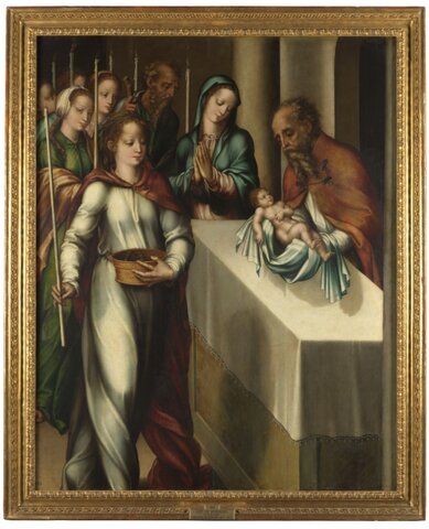 Morales: Presentació de Jesús al temple