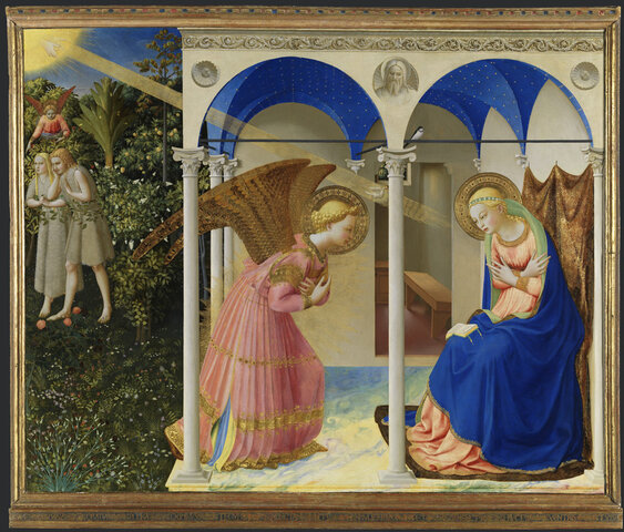Fra Angelico: Lo Anunciació (Italia)