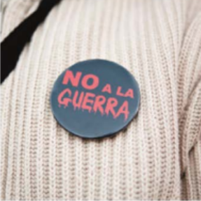 “No a la guerra”