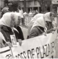 Mars a la "Plaza de Mayo".