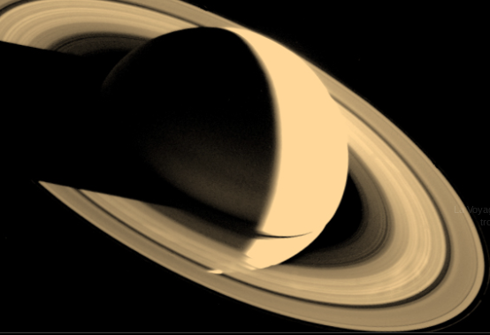 Voyager 1 trobada amb saturn
