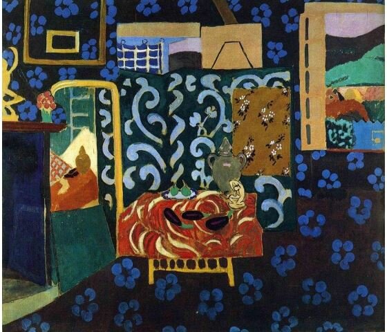 MATISSE  Interno con melanzane  1911