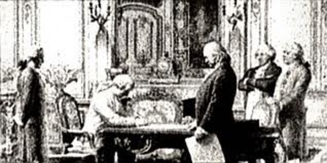 Signing of the French Alliance