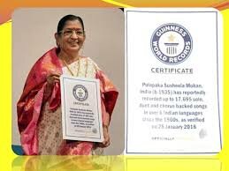 She made it to the Guinness Book of Records
