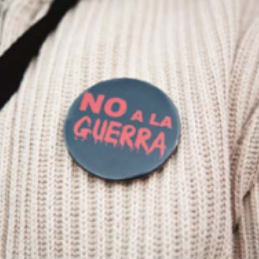 “No a la guerra”