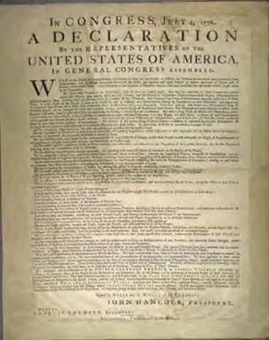 Declaration of Independence
