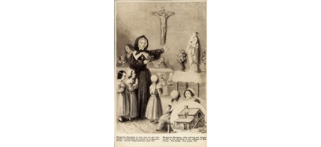 Ouverture d'une école de la Congrégation de Notre-Dame