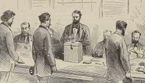 Nuevo sistema político: Sufragio censitario