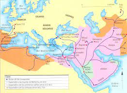 inicio de la expansión del islam.