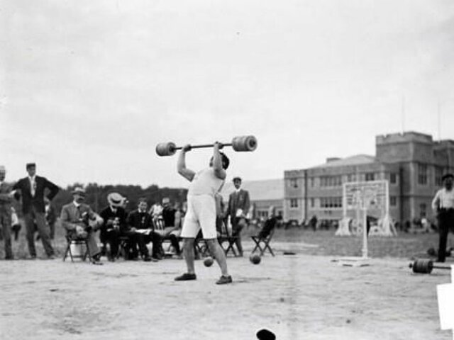 Weight Lifting introduced into the Olympics