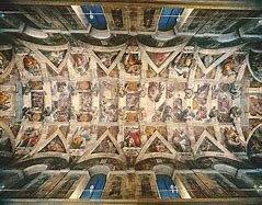 Miquel àngel : Volta de la capella sixtina giorgione : La tempesta