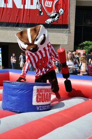 Bucky inducted into hall of fame