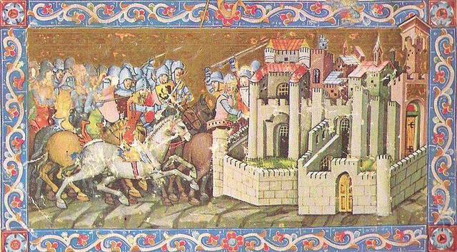 Huns capture Roman Forts