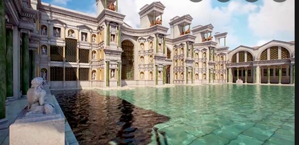 Costruzione delle terme di Diocleziano