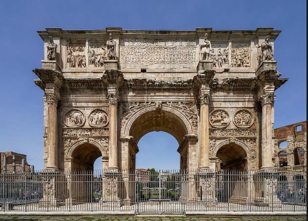 Costruzione Arco di Costantino