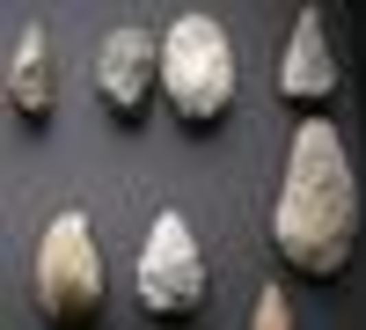 As pedras, princípio da tecnologia humana