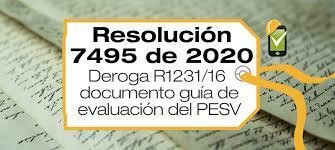 Resolución 7495 de 2020