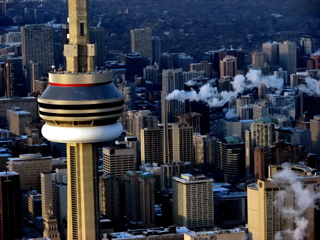Opening of the CN Tower