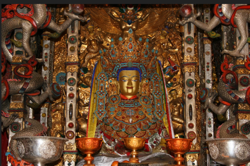 Jowo Rinpoche, enshrined in the Jokhang Temple