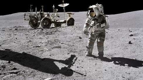 Apollo II Primera Caminata en la luna