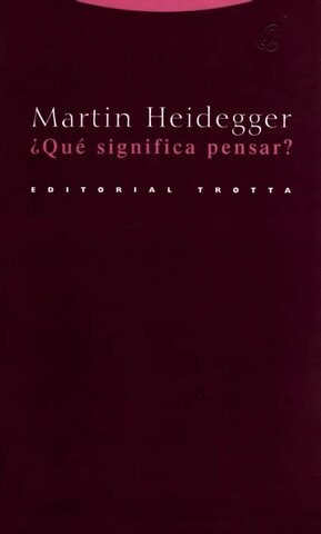 Articulo “Pensar con Heidegger contra Heidegger”