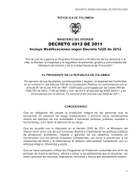 Decreto 4912 de 2011
