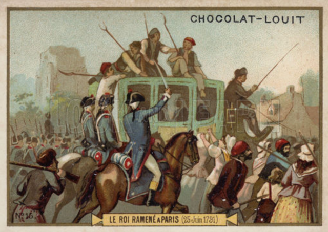 Louis XVI tries to Escape