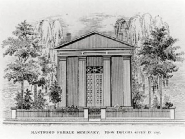 Catharine Beecher co-founds Hartford Female Seminary