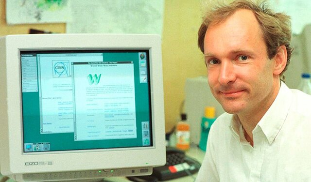 1989. aparece la primera pagina web, Fue creada por Berners-Lee