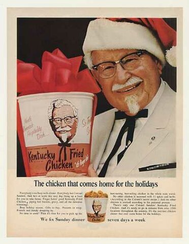 Vintage KFC ad
