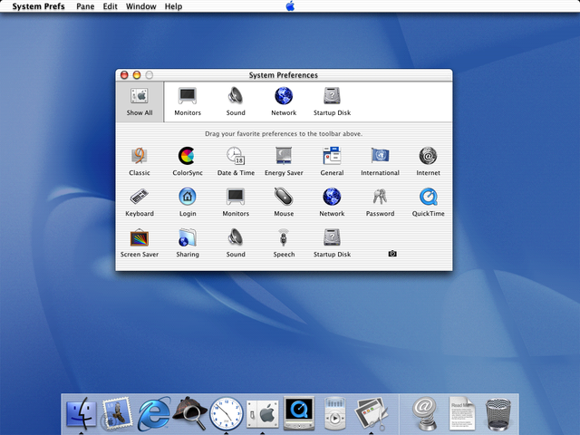 Mac OS X Beta