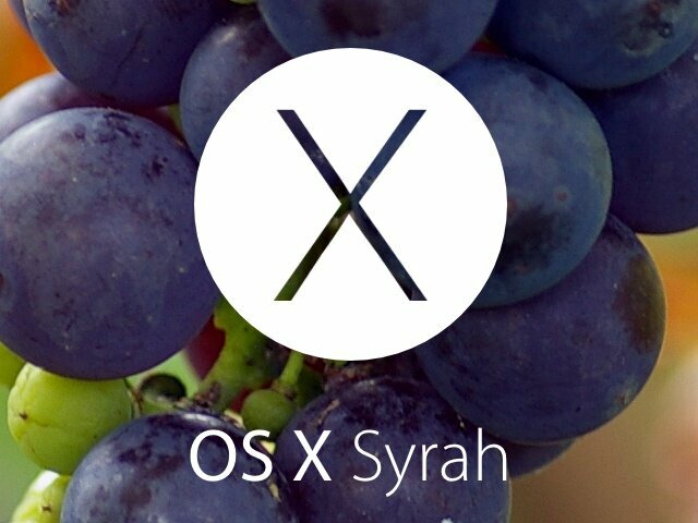 OS X Yosemite Syrah (Versió 10.10)