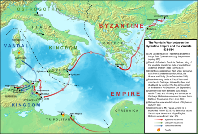 Guerra di Giustiniano ai Vandali (533-534)