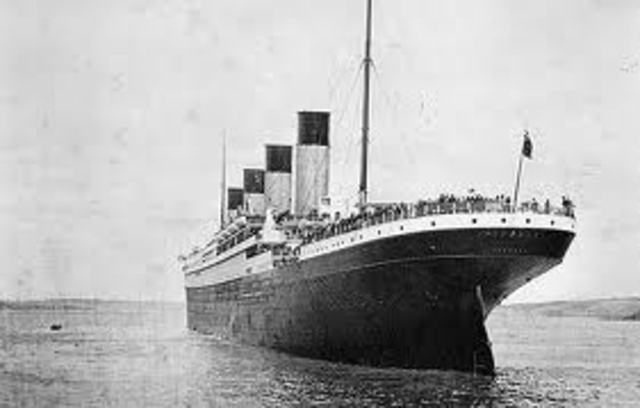 Titanic's maiden voyage begins