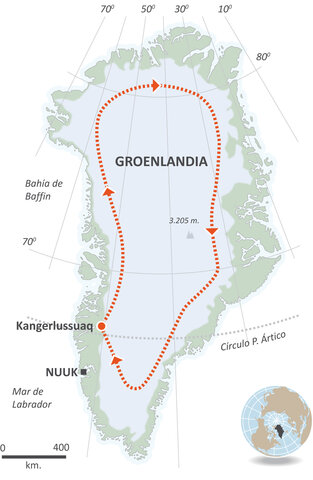 Primera expedición a Groenlandia