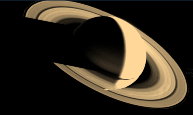 La Voyager 1 es troba amb Saturn