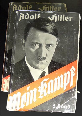 Hitler writes "Mein Kampf"