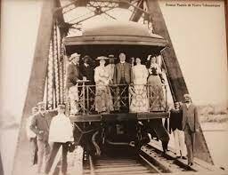 Diaz built railroads and bridges