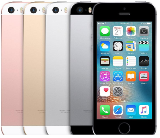 iPhone SE, iPhone 7 e 7 Plus