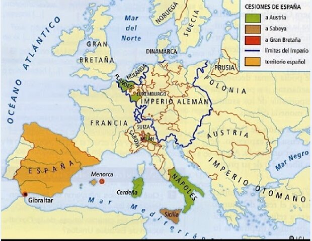 Tratados de Utrecht y Rastadt